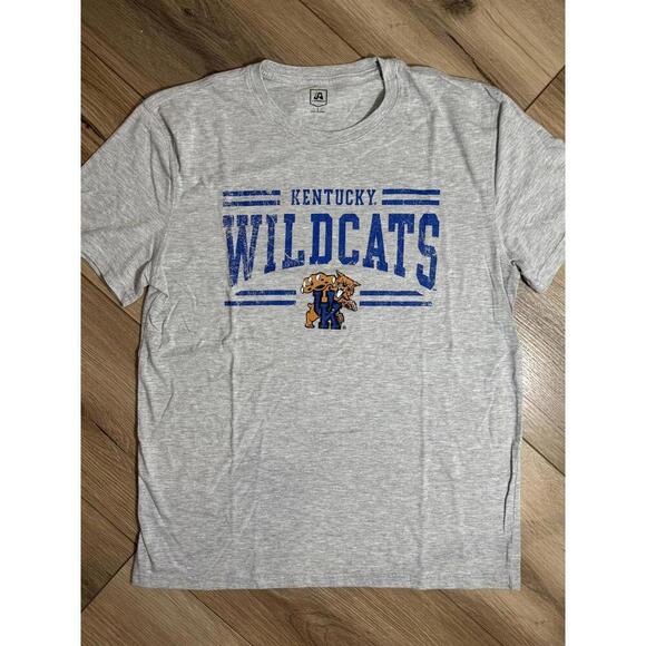 J. America Other - Kentucky Wildcats Shirt Mens Large Gray NCAA Basketball J America Tee T-Shirt
